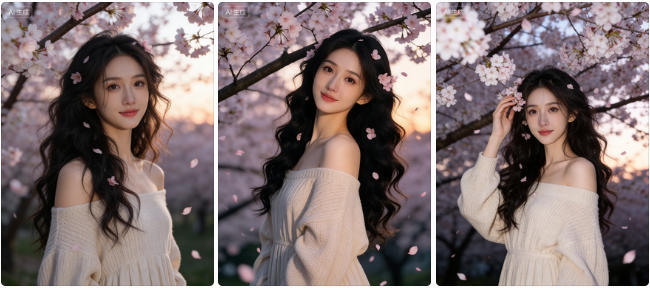 春日樱花松弛感写真