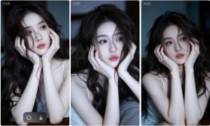 昏暗房间慵懒纯欲写真