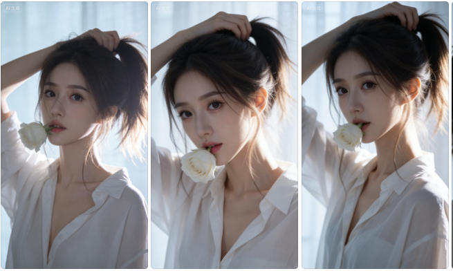 清透氛围感纯欲风写真