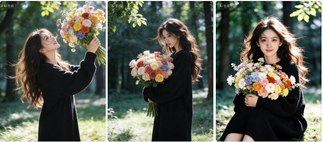 日系森林多巴胺人物写真