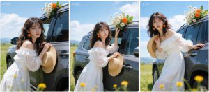 夏日田园汽车写真