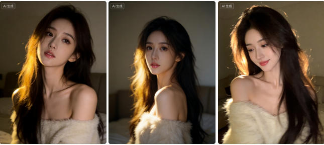 御姐居家卧室纯欲风写真